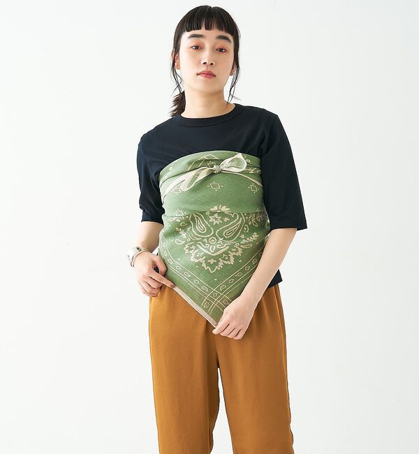 collex「【manipuri/マニプリ】コットンシルクメドウバンダナストール」|マフラー|