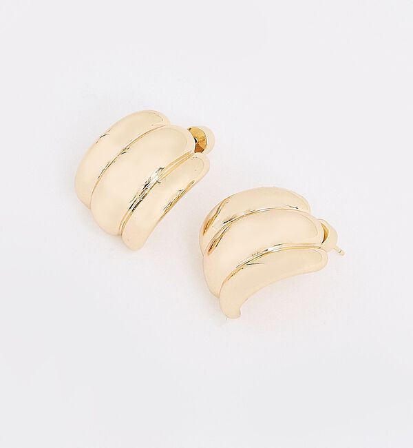 Rouge vif「【LILI CLASPE/リリクラスプ】ELSA SHIELD EARRINGS」|ピアス|