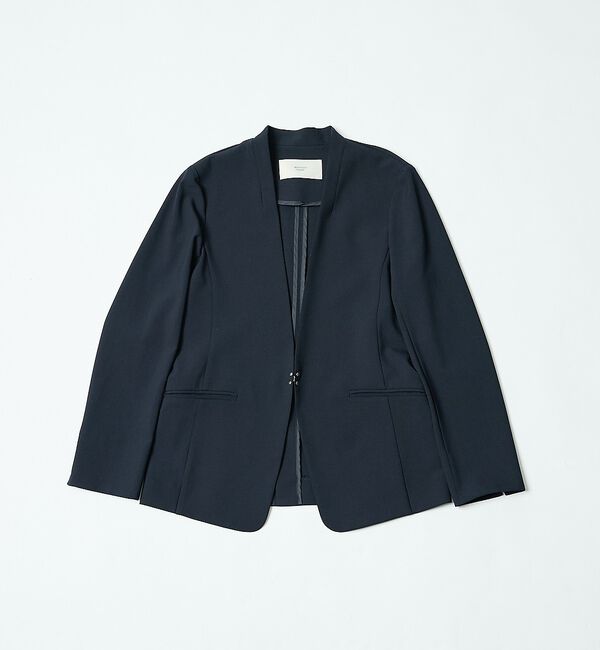 abahouse mavie「【WEB Domani掲載】【エニデイカセット】ノーカラージャケット」|ノーカラージャケット|