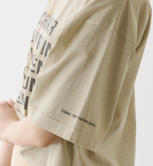  「オーガニックコットンロゴプリントT」|Tシャツ・カットソー|