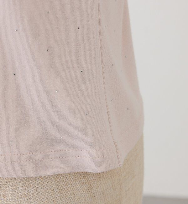  「ハートチャーム付きビジューコンパクトTee」|プルオーバー|