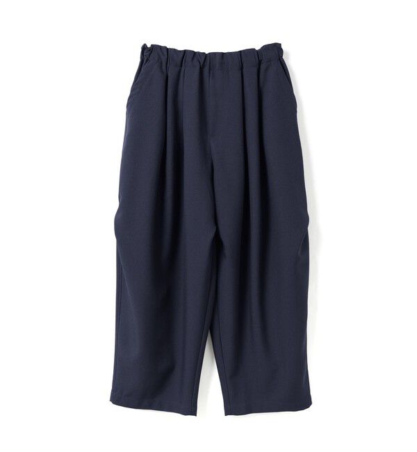 mizuiro ind「mizuiro ind ワイドカーゴパンツ」|カーゴ|ネイビー