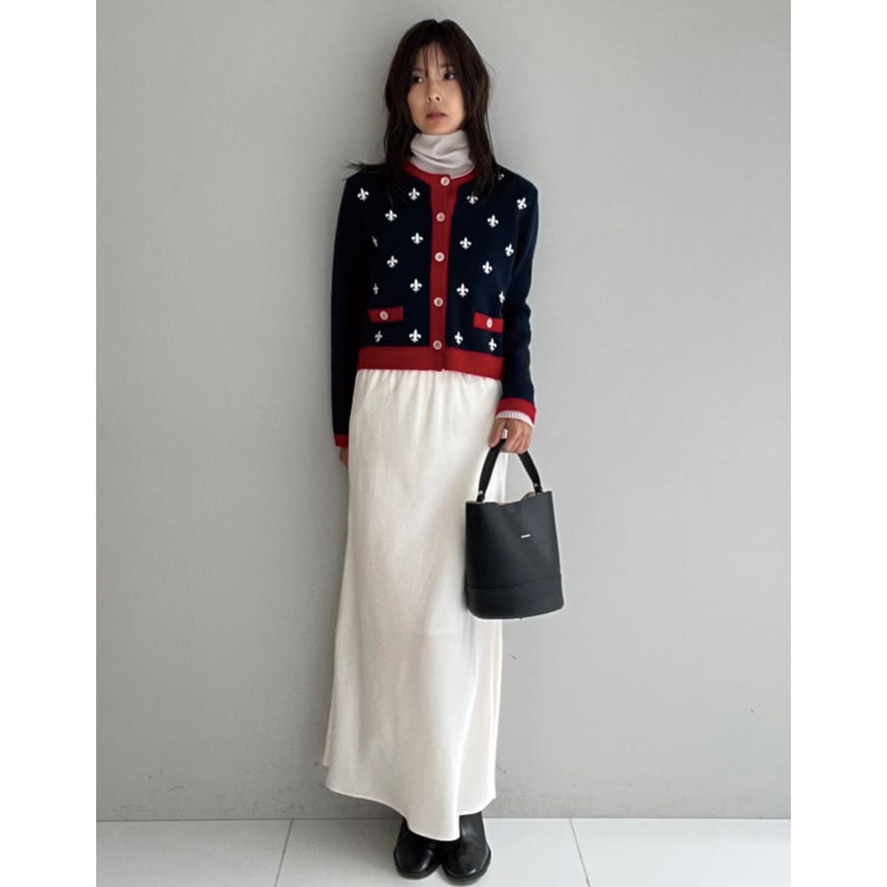 DRESSTERIOR「ストレッチヴィンテージサテンナロースカート」|スカート|