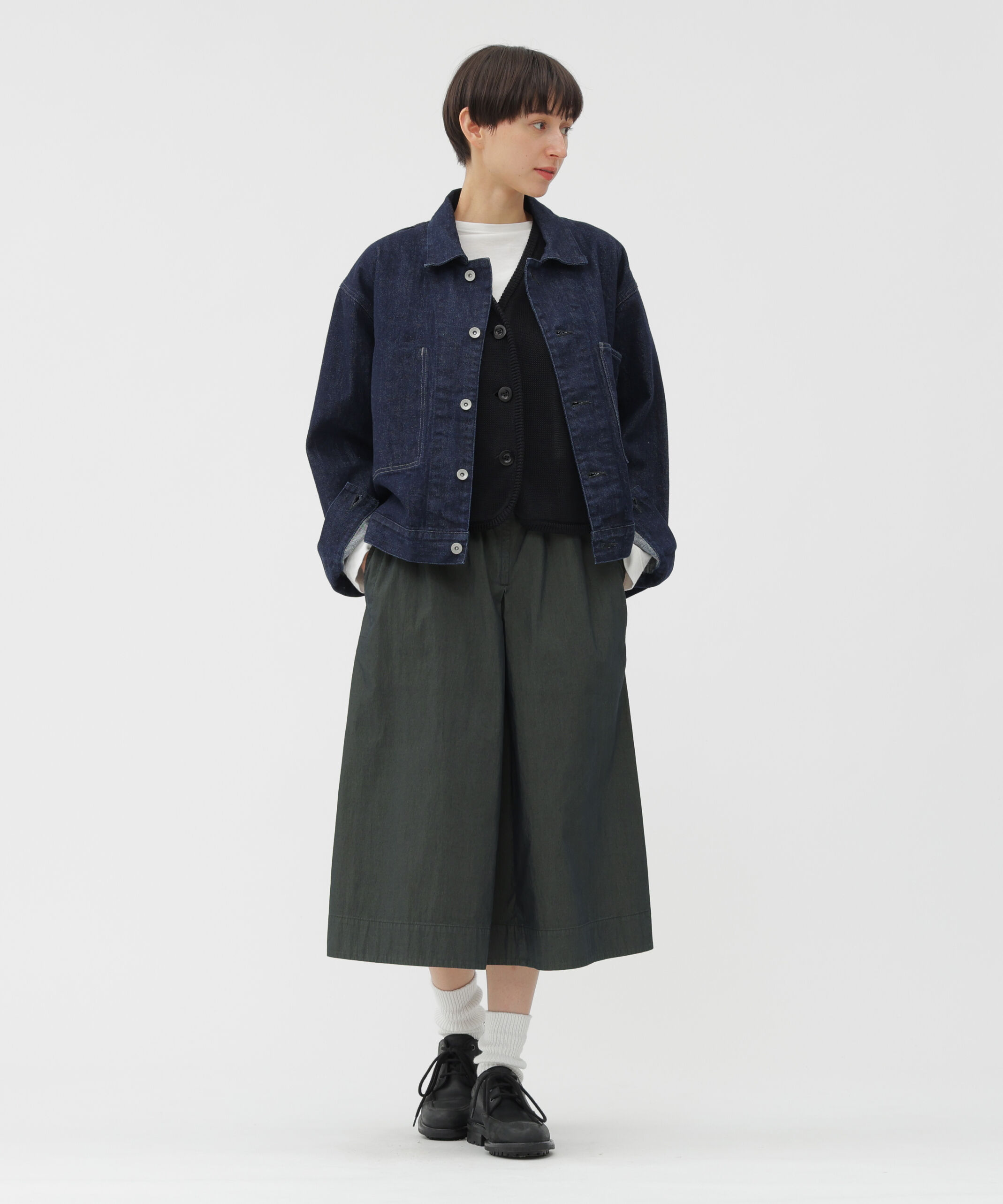 MHL.「CANTON DENIM BLOUSON」|ブルゾン・スタジャン|