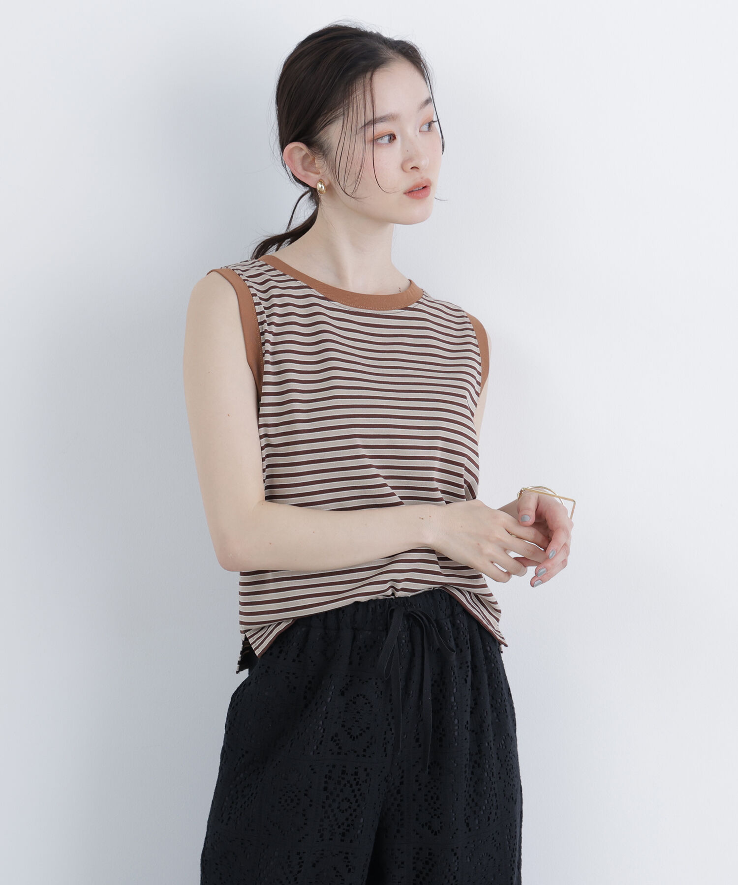 「〈N.〉ボーダーカットソー」|Tシャツ・カットソー|