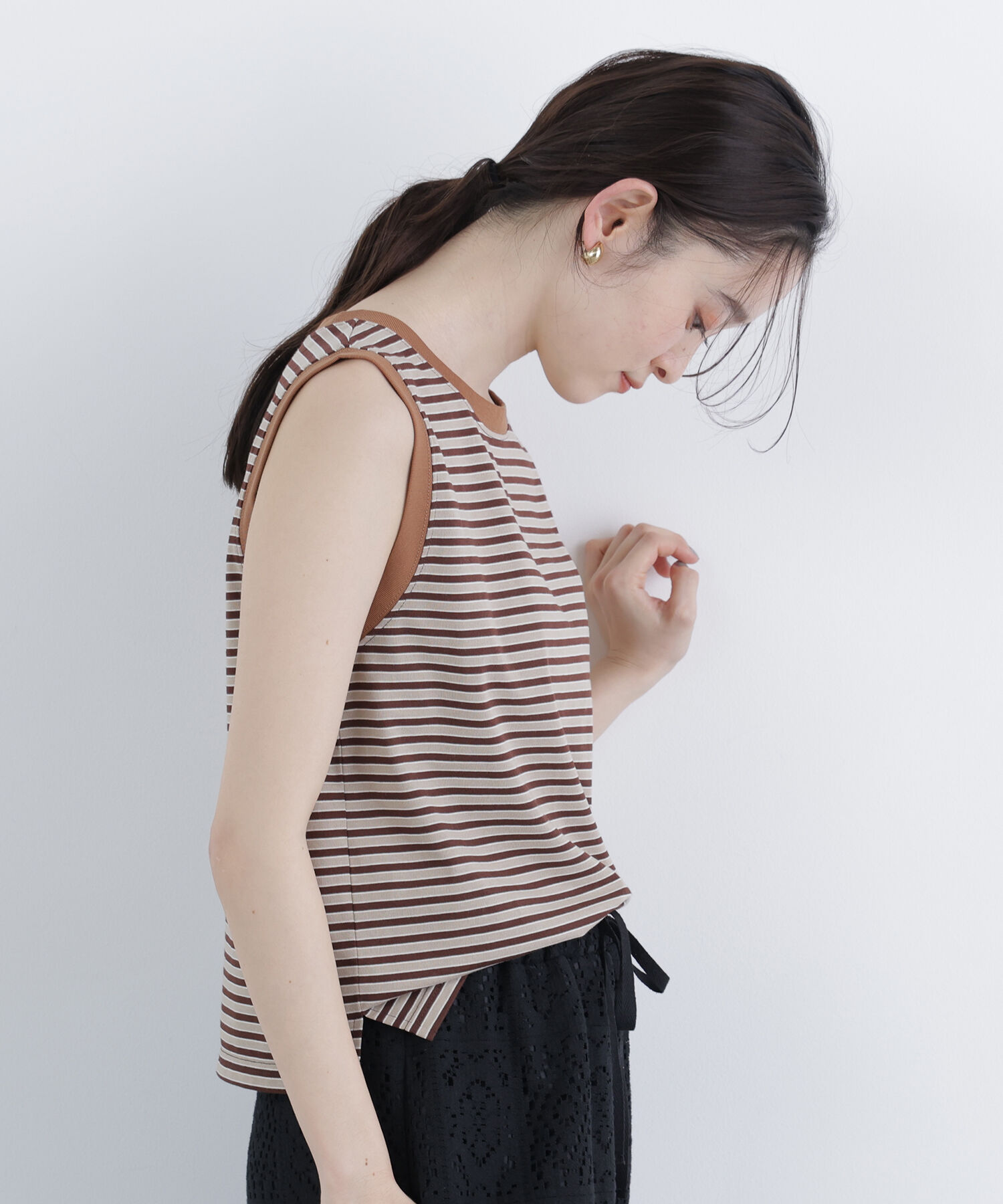  「〈N.〉ボーダーカットソー」|Tシャツ・カットソー|