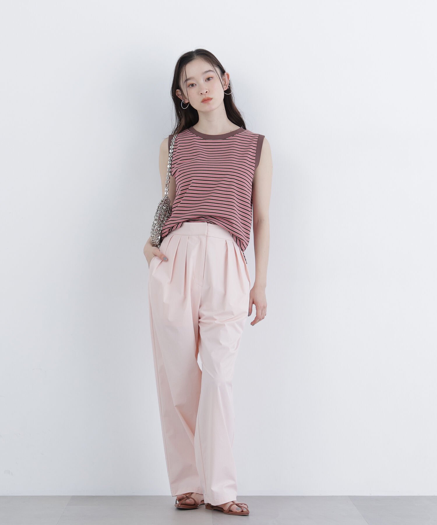  「〈N.〉ボーダーカットソー」|Tシャツ・カットソー|