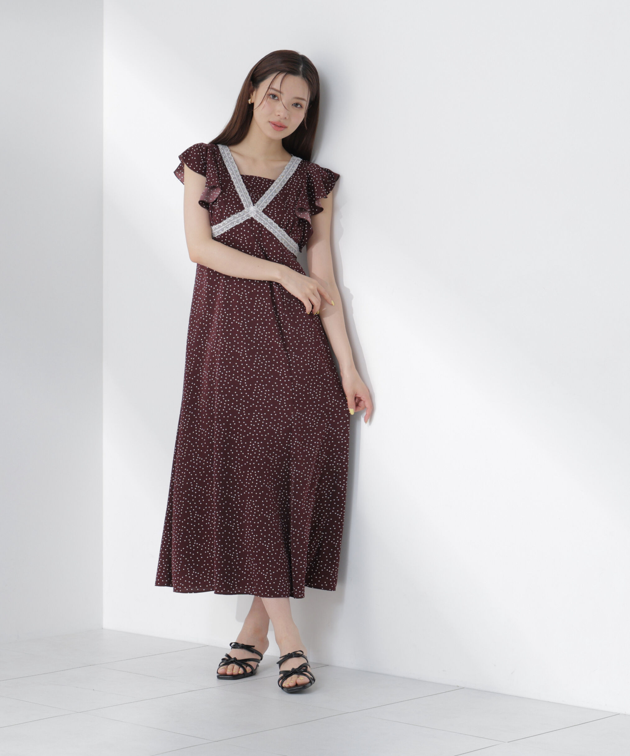 PROPORTION BODY DRESSING「レーストリムレディーワンピース」|ワンピース|