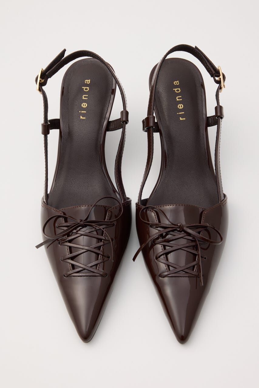 rienda「レースUPミュール」|サンダル|