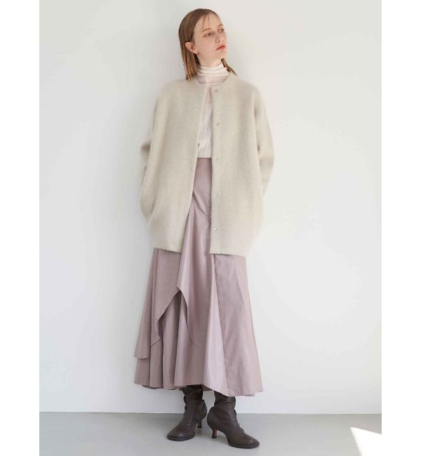 ELENDEEK「CN RACCOON MIX W CARDIGAN」|カーディガン|
