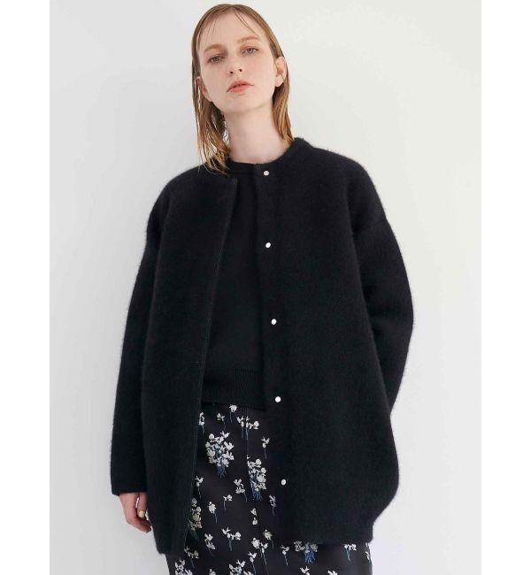 ELENDEEK「CN RACCOON MIX W CARDIGAN」|カーディガン|
