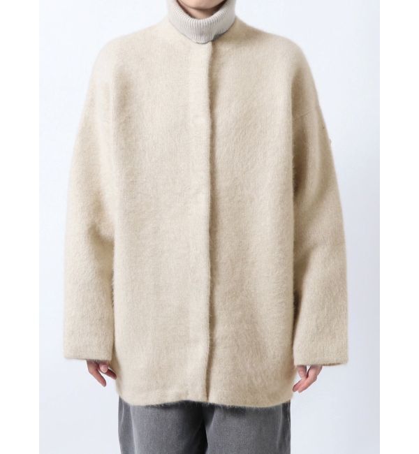ELENDEEK「CN RACCOON MIX W CARDIGAN」|カーディガン|