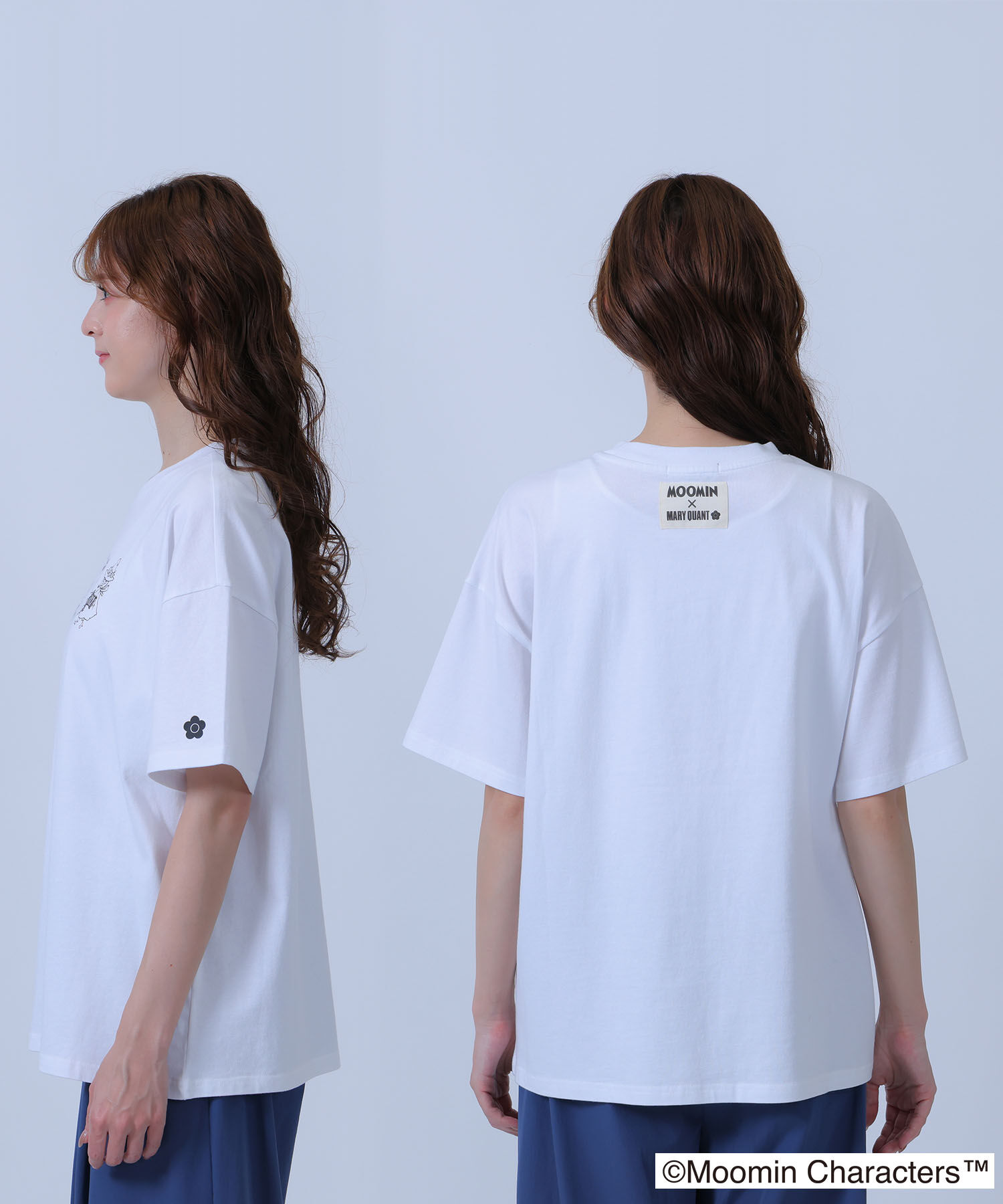 MARY QUANT「MOOMIN&times;MQファミリービッグ Tシャツ」|Tシャツ・カットソー|