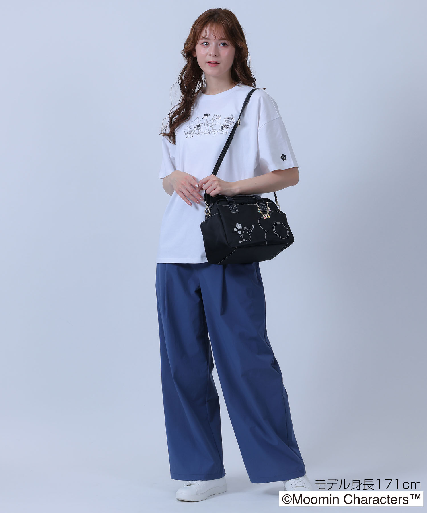 MARY QUANT「MOOMIN&times;MQファミリービッグ Tシャツ」|Tシャツ・カットソー|