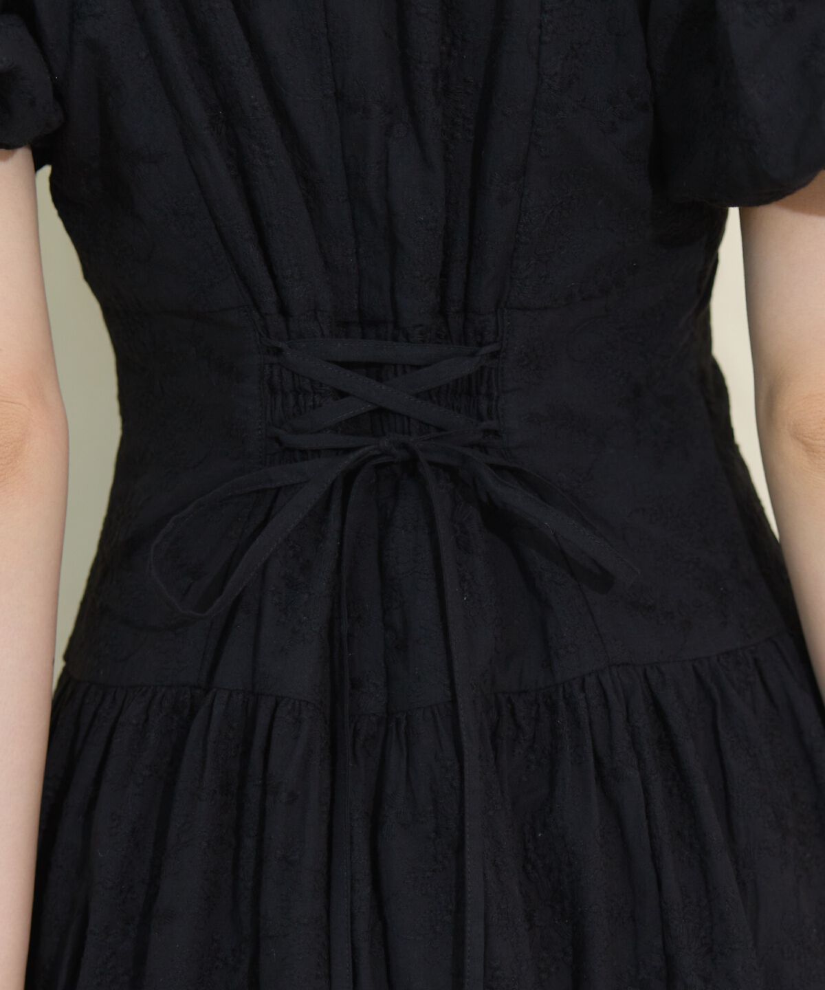 WILLSELECTION「2WAYスリーブコットンティアードワンピース」|ワンピース|