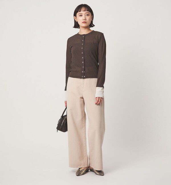 UNITED ARROWS green label relaxing「シアー メランジ カーディガン」|カーディガン|