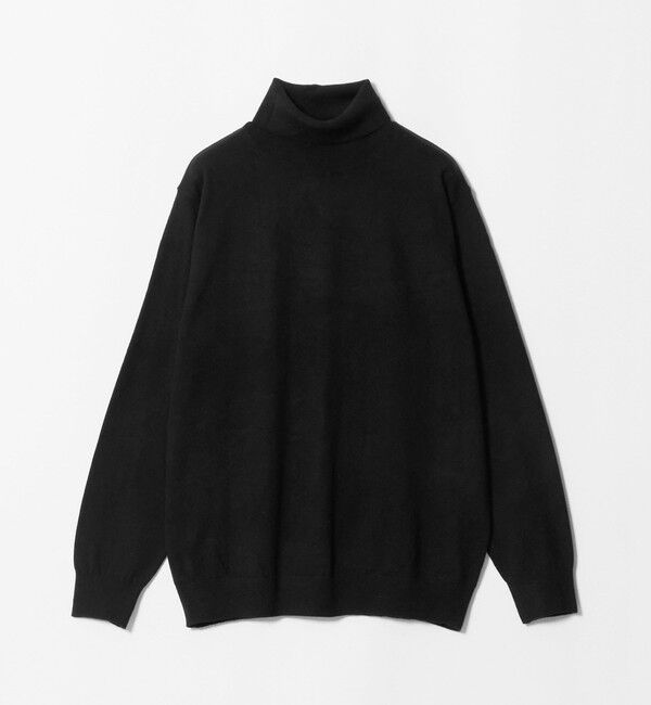 UNITED ARROWS green label relaxing「【WEB限定】JUST fit ハイゲージ ジャケイン タートルネック ニット」|ニット・セーター|