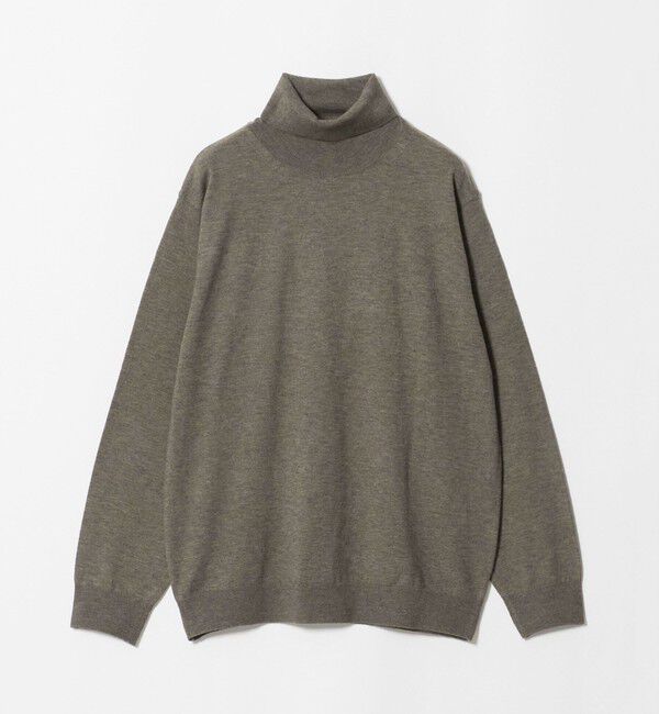UNITED ARROWS green label relaxing「【WEB限定】JUST fit ハイゲージ ジャケイン タートルネック ニット」|ニット・セーター|