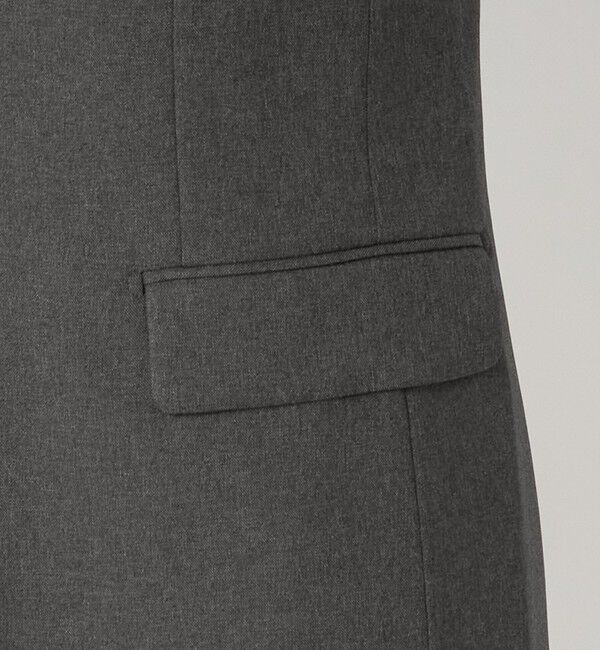 UNITED ARROWS green label relaxing「A+ ポリエステル シャークスキン 2B スタンダード セットアップ ジャケット -ストレッチ-」|テーラードジャケット|