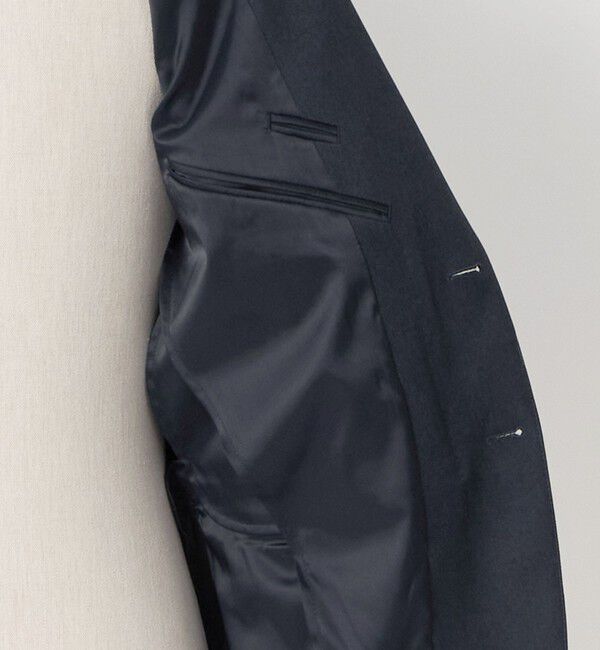 UNITED ARROWS green label relaxing「A+ ポリエステル シャークスキン 2B スタンダード セットアップ ジャケット -ストレッチ-」|テーラードジャケット|