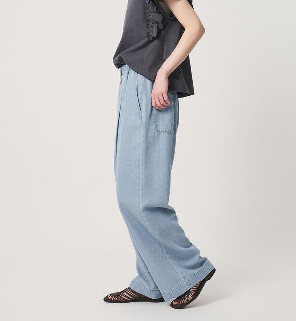 BEAUTY&YOUTH UNITED ARROWS「【WEB限定】ライトデニム イージーパンツ ウォッシャブル」|デニム|