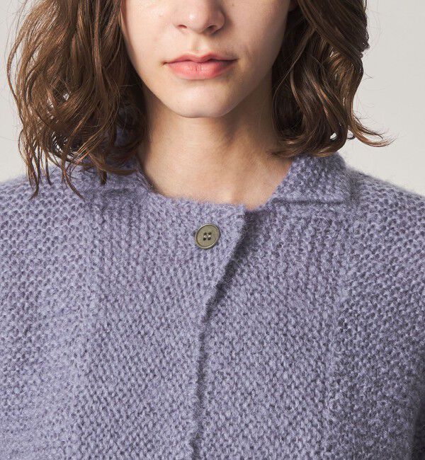 STEVEN ALAN「＜Steven Alan＞ウール モヘヤ ナイロン ボタン カーディガン」|カーディガン|