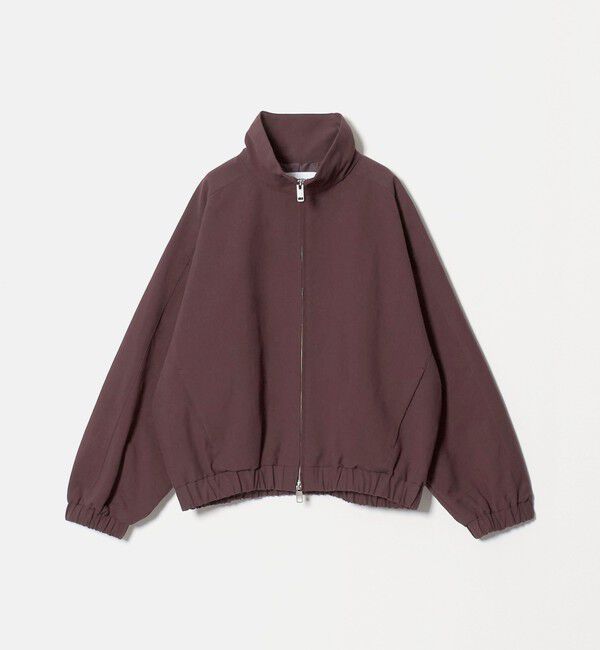 BEAUTY&YOUTH UNITED ARROWS「コットン ダブルクロス ジップ ブルゾン」|ブルゾン・スタジャン|WINE