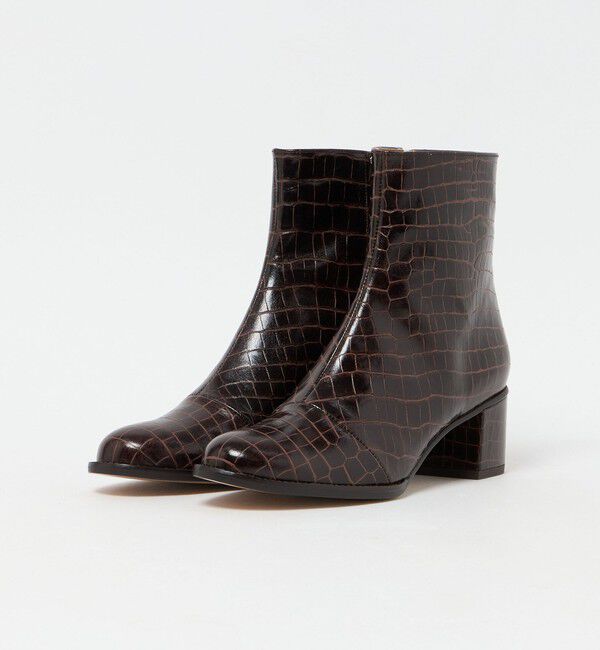 STEVEN ALAN「＜Steven Alan＞カタオシ レザー ショートブーツ」|その他|