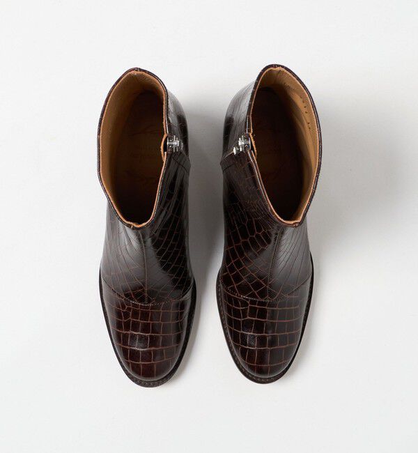 STEVEN ALAN「＜Steven Alan＞カタオシ レザー ショートブーツ」|その他|