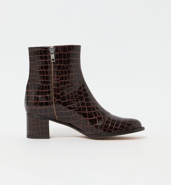 STEVEN ALAN「＜Steven Alan＞カタオシ レザー ショートブーツ」|その他|