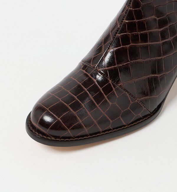 STEVEN ALAN「＜Steven Alan＞カタオシ レザー ショートブーツ」|その他|