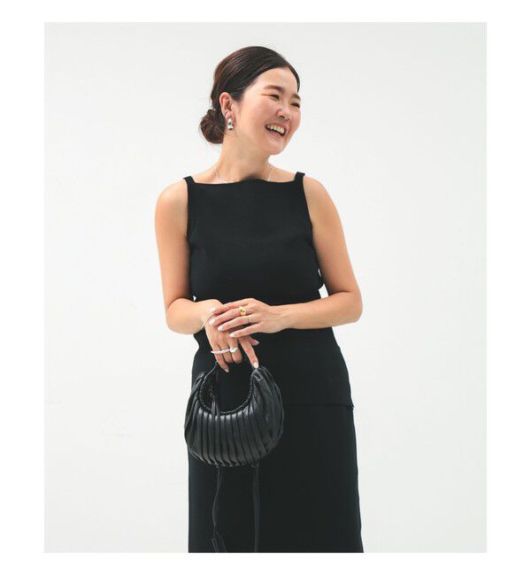 Demi-Luxe BEAMS 「ヘルシー ニット キャミソール .M」|ニット・セーター|BLACK
