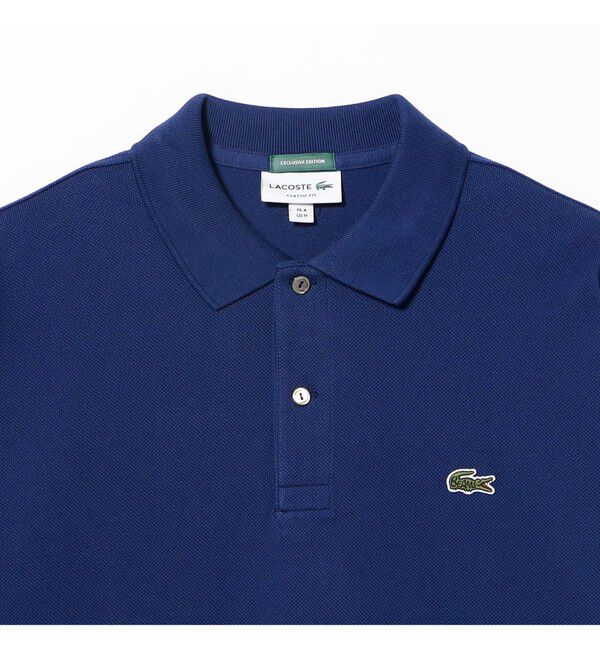 BEAMS「【別注】LACOSTE / ヘビーカノコ ロングスリーブ ポロ」|ポロシャツ|