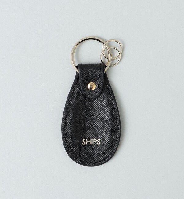 SHIPS「SHIPS: SAFFIANO LEATHER シューホーン キーホルダー」|チャーム・キーホルダー|