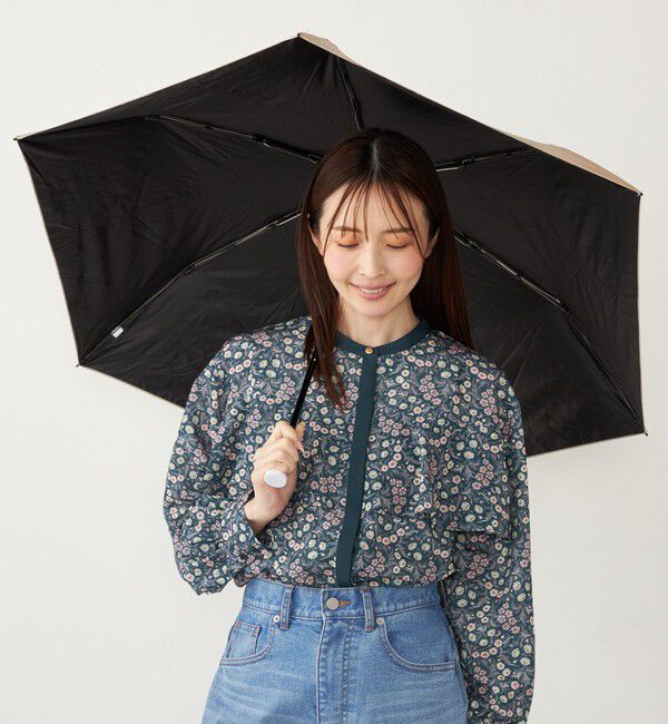 SHIPS Colors 「assa:HEATDOWNPARASOL(R)折りたたみ傘 (晴雨兼用・親骨55cm)◇」|傘|