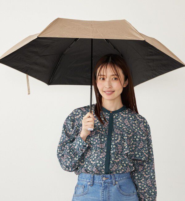 SHIPS Colors 「assa:HEATDOWNPARASOL(R)折りたたみ傘 (晴雨兼用・親骨55cm)◇」|傘|