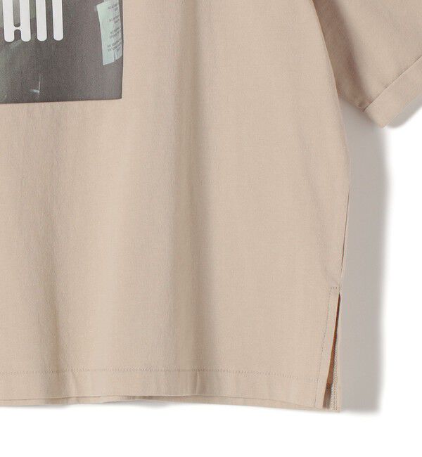 SHIPS for women「【WEB限定】オーガニック コットン 5分袖 フォト TEE」|Tシャツ・カットソー|