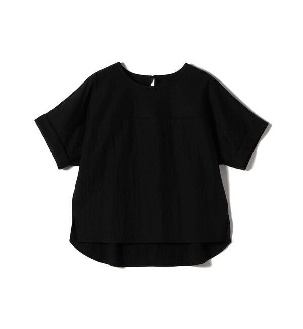 SHIPS for women「【実力派ベーシック】〈手洗い可能〉レーヨン ナイロン ドルマン 半袖 プルオーバー」|Tシャツ・カットソー|
