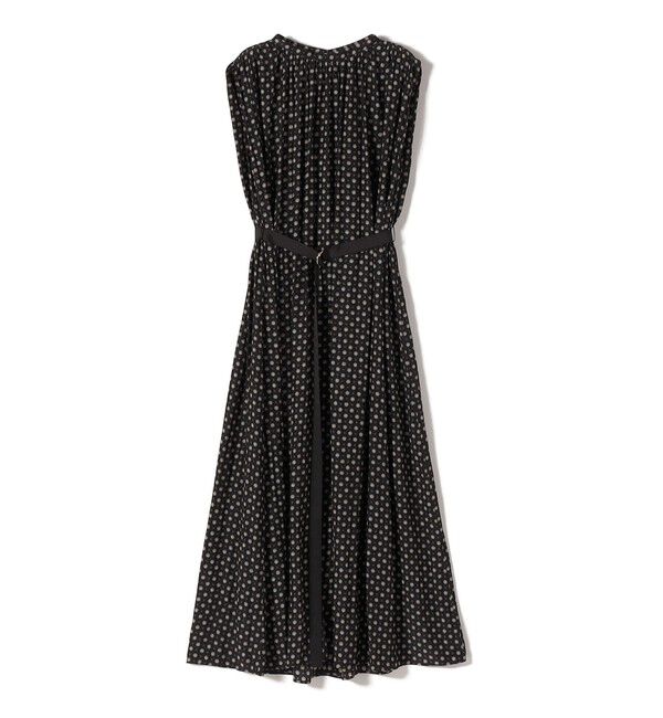 SHIPS for women「〈手洗い可能〉プリント カッセン ノースリーブ ワンピース」|ワンピース|