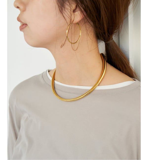 Spick and Span「《別注 / WEB限定》AEC PARIS / エーイーシー パイプCチョーカー」|ネックレス|