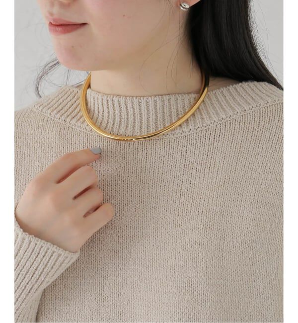 Spick and Span「《別注 / WEB限定》AEC PARIS / エーイーシー パイプCチョーカー」|ネックレス|