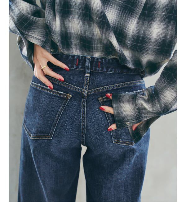 Spick and Span「《新色有り / 追加》RED CARD TOKYO / レッドカード トーキョー 35th Anniv. Wide」|デニム|