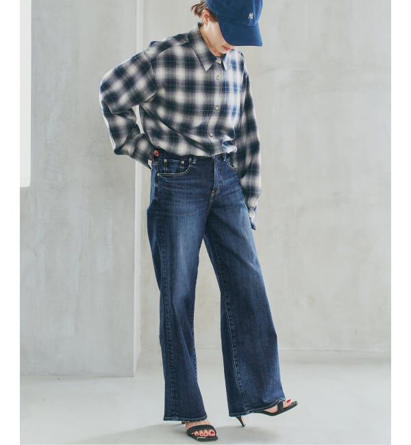 Spick and Span「《新色有り / 追加》RED CARD TOKYO / レッドカード トーキョー 35th Anniv. Wide」|デニム|