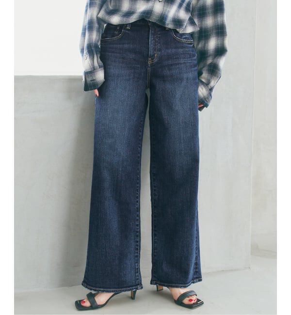 Spick and Span「《新色有り / 追加》RED CARD TOKYO / レッドカード トーキョー 35th Anniv. Wide」|デニム|ネイビー A