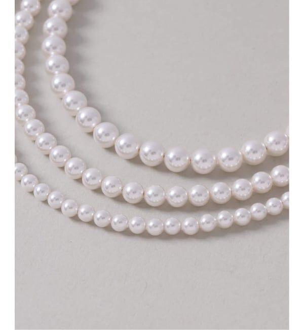 NOBLE「《追加予約》in mood/インムード MULTI PEARL necklace」|ネックレス|