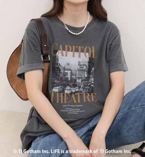 fredy emue「【GOOD ROCK SPEED/グッドロックスピード】PHOTO半袖Ｔシャツ」|Tシャツ・カットソー|チャコールグレー