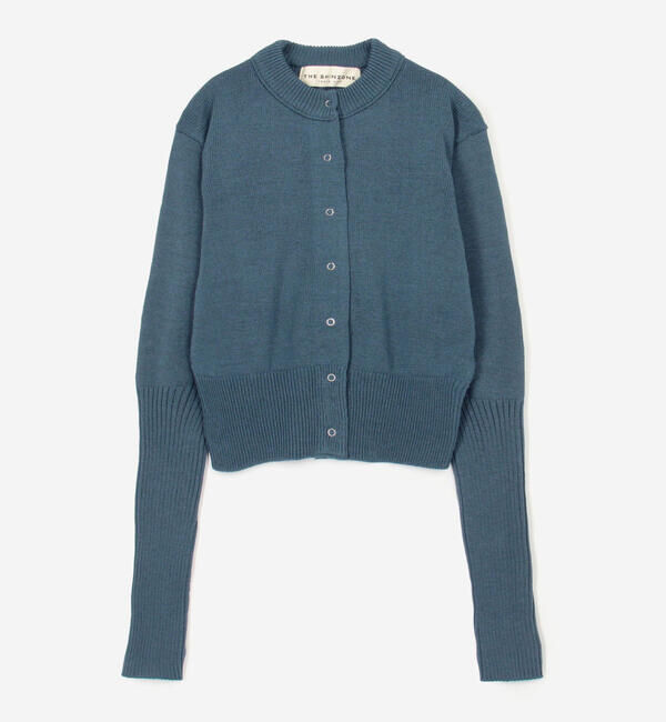  「THE SHINZONE | LONG RIB CARDIGAN WOMEN」|ニット・セーター|BLUE系1