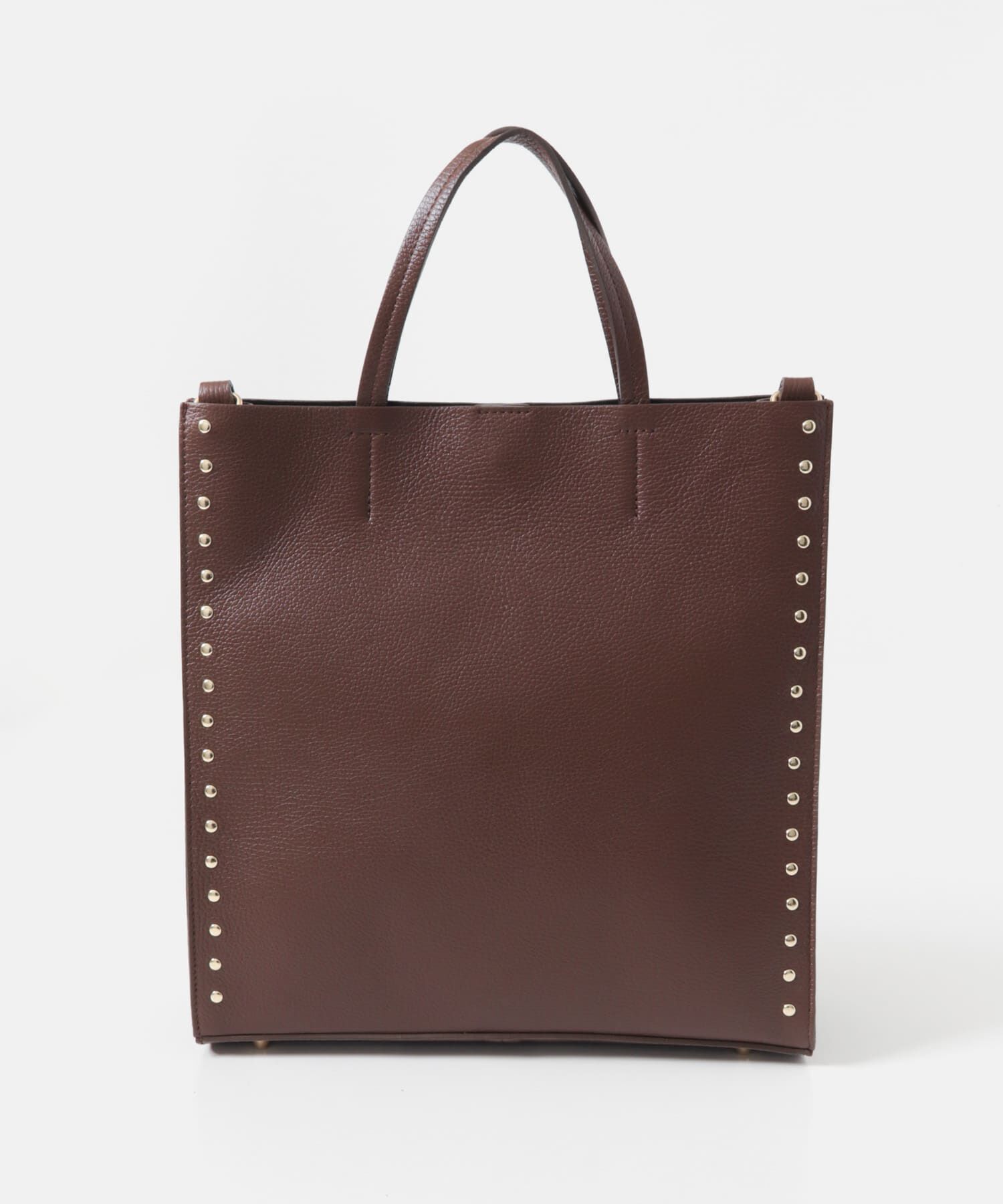 URBAN RESEARCH ROSSO「AULENTTI　スタッズスクエアバッグ」|ハンドバッグ|