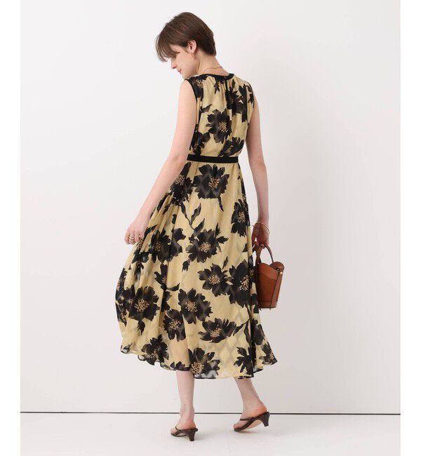 allureville「BIG FLOWER シアードレス」|ワンピース|