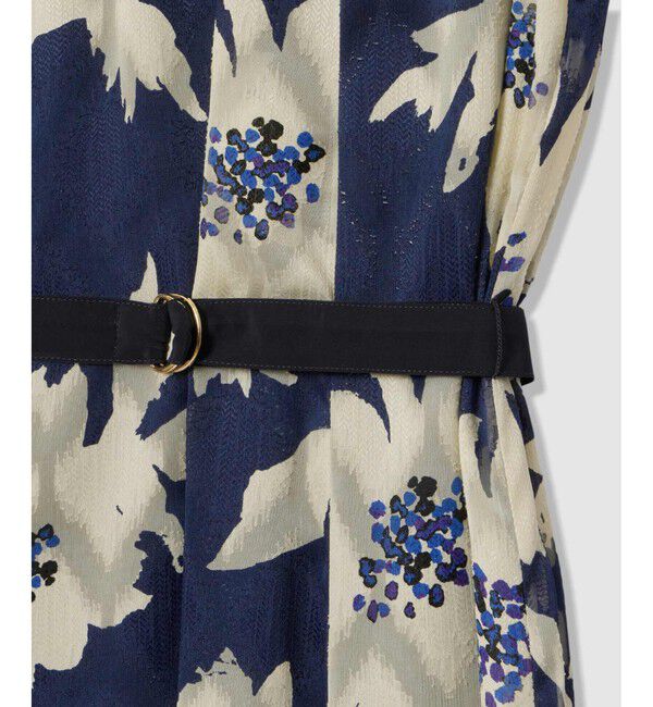 allureville「BIG FLOWER シアードレス」|ワンピース|